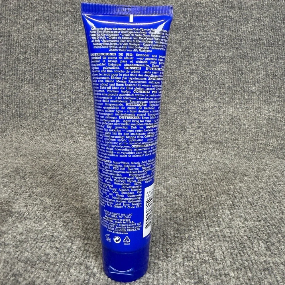 Kiehls Ultimate Brushless Shave Cream White Eagle 5oz Close-Shavers Squadron
